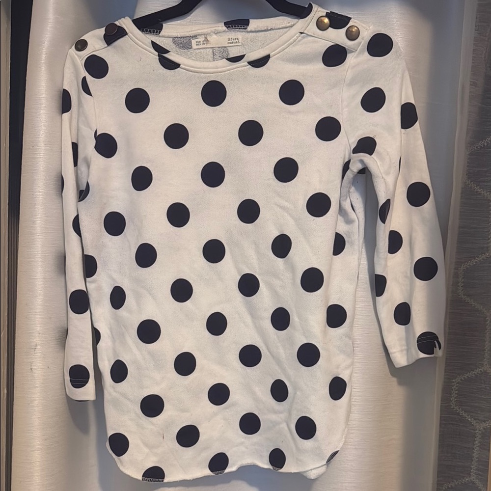 SFERRA White Cream 3/4 Sleeve Blouse